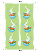 Baby Food Bookmark