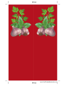 Garlic Red Bookmark