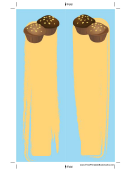 Blue Muffins Bookmark