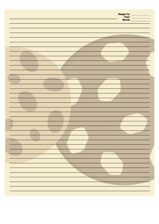 Top 358 8x10 Recipe Card Templates free to download in PDF format