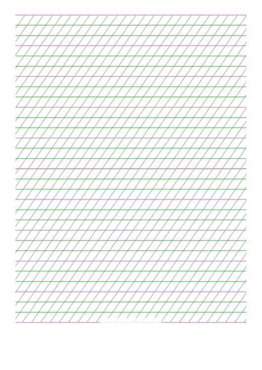 Italic Guide Paper Printable pdf