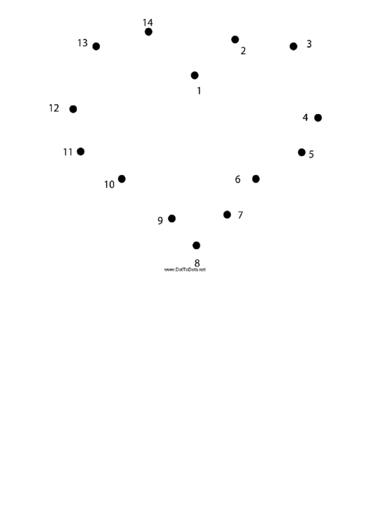 Heart Dot-To-Dot Sheet Printable pdf