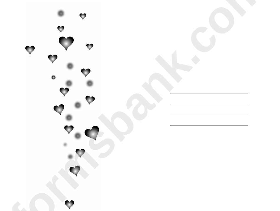 Forever Love Valentine Card Template