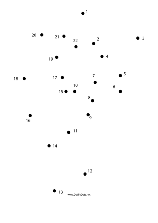 Palm Tree Dot-To-Dot Sheet Printable pdf