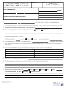 Form Mpc 800 - Clinician's Affidavit As To Competency And Treatment