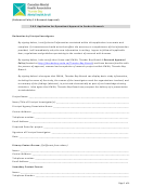 Form 6.2 - Application For Operational Approval To Conduct Research