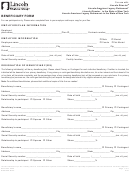 Form Em91506-dldl - Beneficiary Form - Lincoln Financial Group