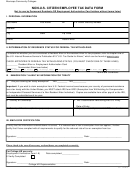 Non-u.s. Citizen Employee Tax Data Form
