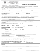 License Verification Form - Counselors
