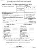 Form 2 - Boyle County And City Of Danville Annual License Fee Return