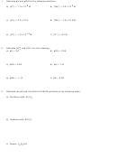 Calculation Of Ph And Poh Worksheet