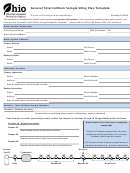 Rtcr General Sample Siting Plan Template - Ohio Environmental Protection Agency