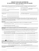 Form Fw-a 5 En Csd - Request For Court Interpreter By An Individual Who Has Been Given Fee Waiver