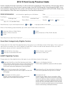 2014-15 Kent County Preschool Intake Form