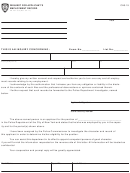 Form Pd 407-163 - Request For Applicant's Employment Record