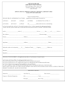 Application For Permit To Install, Remove Or Repair Tanks In The City Of Oakland