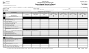 Schedule Cqr-1 - Consolidated Quarterly Report - Office Of Mental Health Of New York State