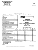 Sales And Use Tax Report - Jackson Parish Sales Tax Collection Agency - State Of Louisiana
