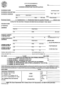 Form Wp.bto14 - Business Operations Tax Application - City Of Sacramento