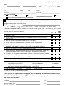 Adult Screening Checklist For Contraindications To Vaccines - Jersey County Health Department