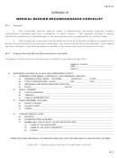 Sample Medical Mission Reconnaissance Checklist Printable pdf