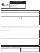 Form R-1067 - Resale Certificate Application