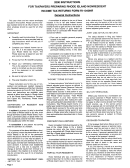 Instructions For Taxpayers Preparing Rhode Island Nonresident Income Tax Returns Form Ri-1040nr - 2000 Printable pdf