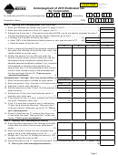 Montana Form Cit-ut - Underpayment Of 2015 Estimated Tax By Corporation