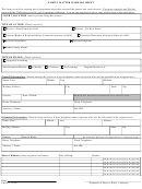 Form Fm-002 - Family Matter Summary Sheet