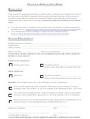 Employee Employment Change Form - Human Resources Office