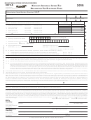 Form 8879-k - Kentucky Individual Income Tax Declaration For Electronic Filing - 2015