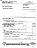 Form Tax020 - Employer Quarterly Unemployment Insurance Tax Report