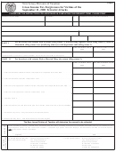 Form Nj-0911 - Gross Income Tax Forgiveness For Victims Of The September 11, 2001 Terrorist Attacks