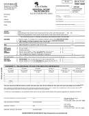 Form D-1040ez - Individual Income Tax Return - 2015