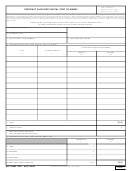 Dd Form 1861 - Contract Facilities Capital Cost Of Money