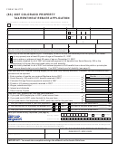 Form 104 Ptc - Colorado Property Tax/rent/heat Rebate Application - 2007