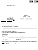 Form Lp 103 (c) - Resignation Or Registered Agent - 2003