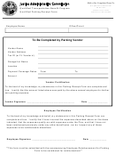 Qualified Parking Receipt Form - Justice Administrative Commission