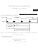 Form I-2 - Annual Individual Occupational License Fee Return