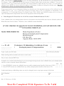 Form W-4v - Voluntary Withholding Certificate From Unemployment Compensation - 2004