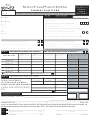 Form 901-Ez - Business Personal Property Rendition Printable pdf