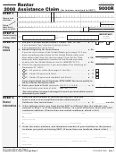 Fillable California Form 9000r - Renter Assistance Claim - 2008 Printable pdf