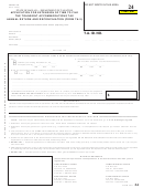 Form Ta-8 - Application For Extension Of Time To File The Transient Accommodations Tax Annual Return And Reconciliation - 2003