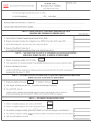 Form D-20cr - Business Tax Credits Printable pdf