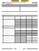 Fillable California Schedule K-1 (Form 100s) - Shareholder