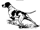 Hunting Dog Template