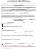 Submetering Of Water And Sewer Certification Form - Massachusetts Department Of Public Health
