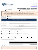 Standard Business License Application - City Of Mukilteo Finance Department