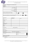 Form Ucc4002-sm-adm-01 - Application Form For Radiocommunication Services