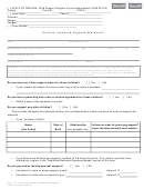 Form Csf 01 0100 - Uniform Income & Expense Statement